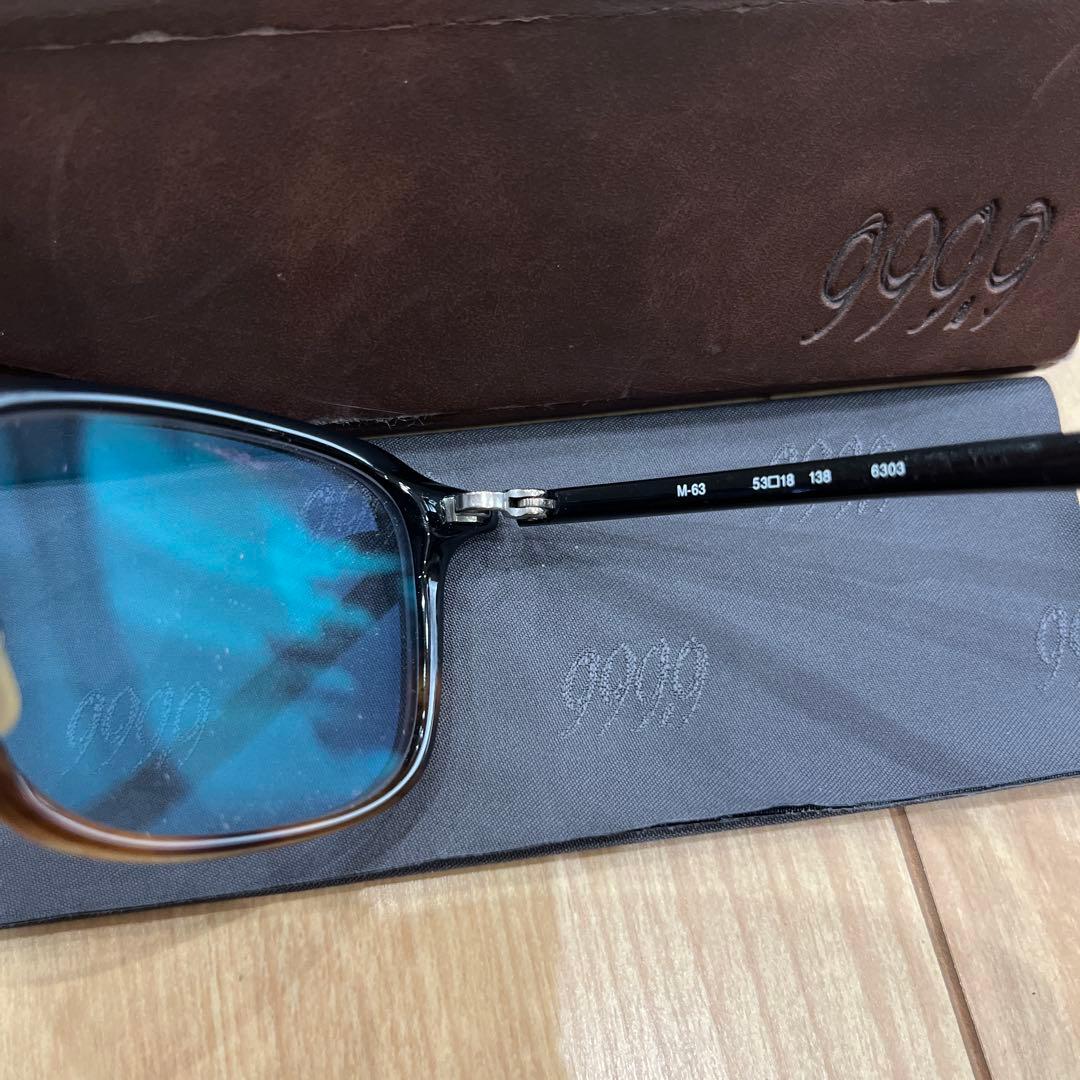 9999 ブラック/ブラウン サングラス