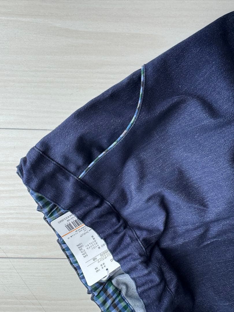 新品　ファミリア　デニムパンツ　140