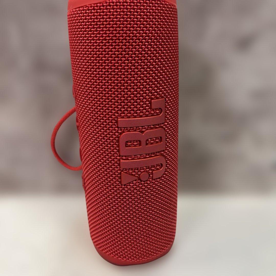 動作◎　JBL FLIP 6 ワイヤレススピーカー レッド Bluetooth