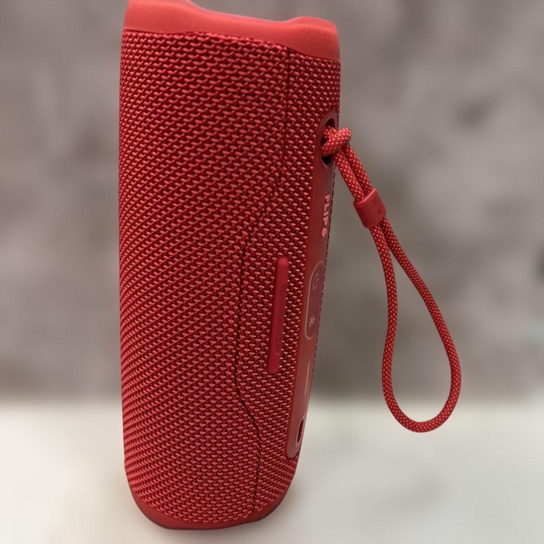 動作◎　JBL FLIP 6 ワイヤレススピーカー レッド Bluetooth
