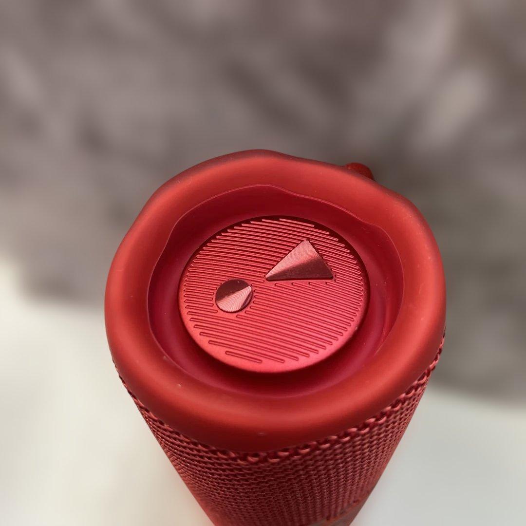 動作◎　JBL FLIP 6 ワイヤレススピーカー レッド Bluetooth