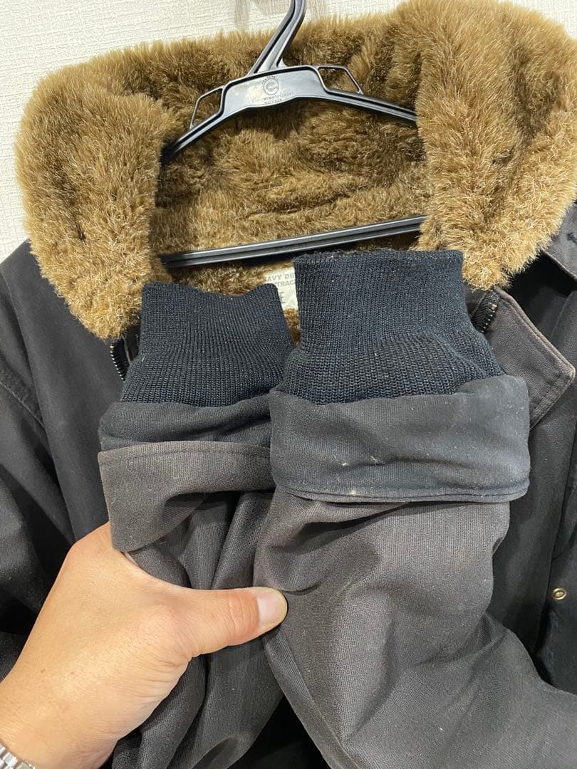 U.S.N. ブラック N-1ミリタリージャケット