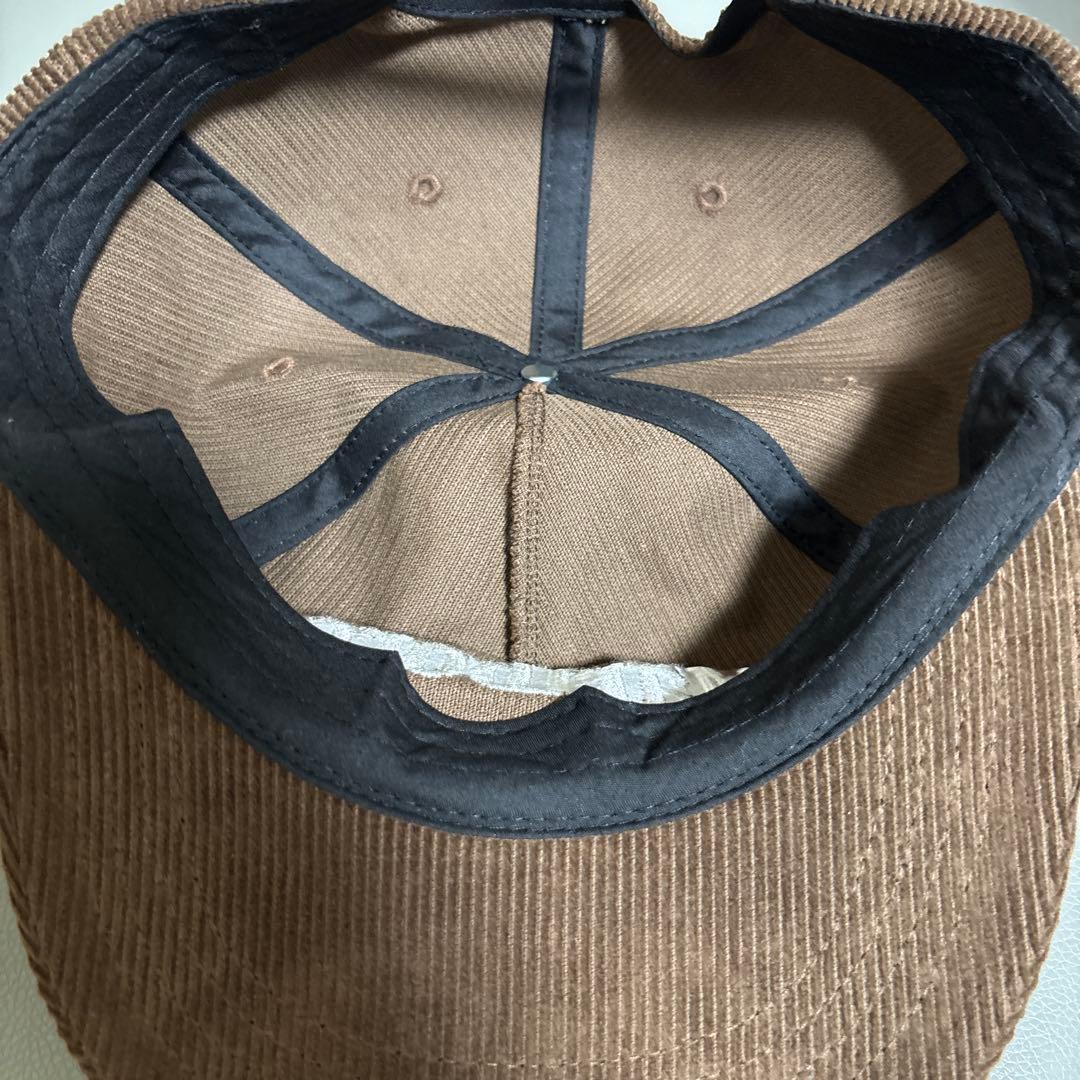 マルボロキャップ　茶色　ヴィンテージキャップ