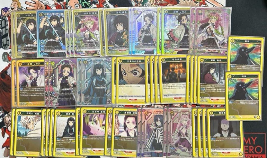 UNION ARENA 鬼滅の刃黄構築済みデッキ