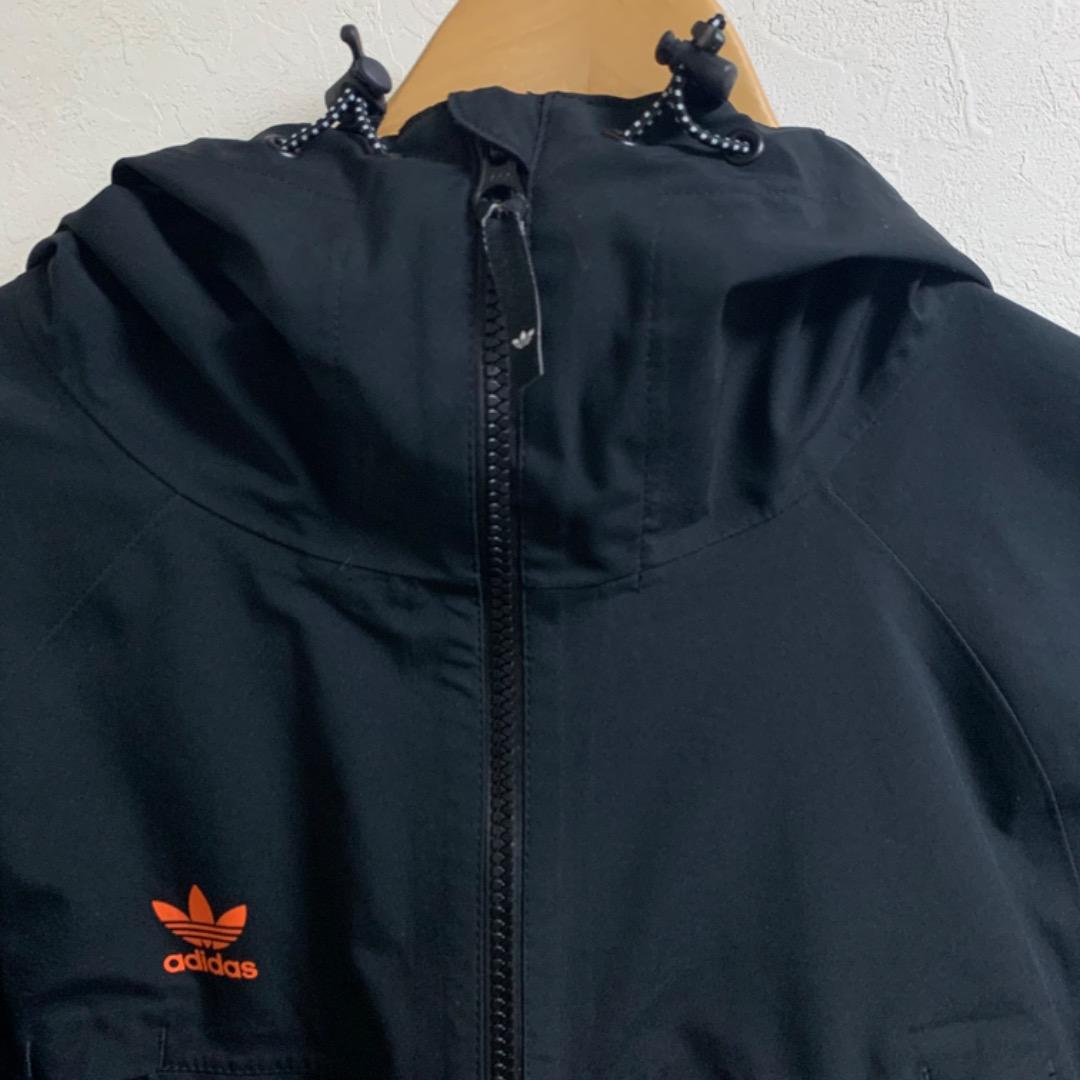 アディダス スキーウェア マウンテンパーカー M 黒 adidas 激レア