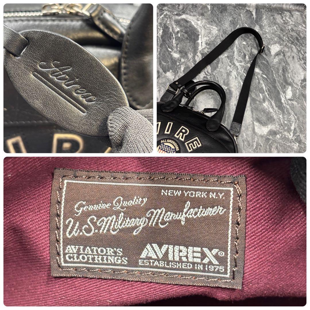 ハマショウ ✨アヴィレックス　2way ミニボストンバッグ