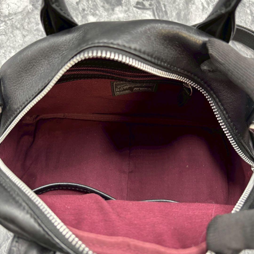 ハマショウ ✨アヴィレックス　2way ミニボストンバッグ