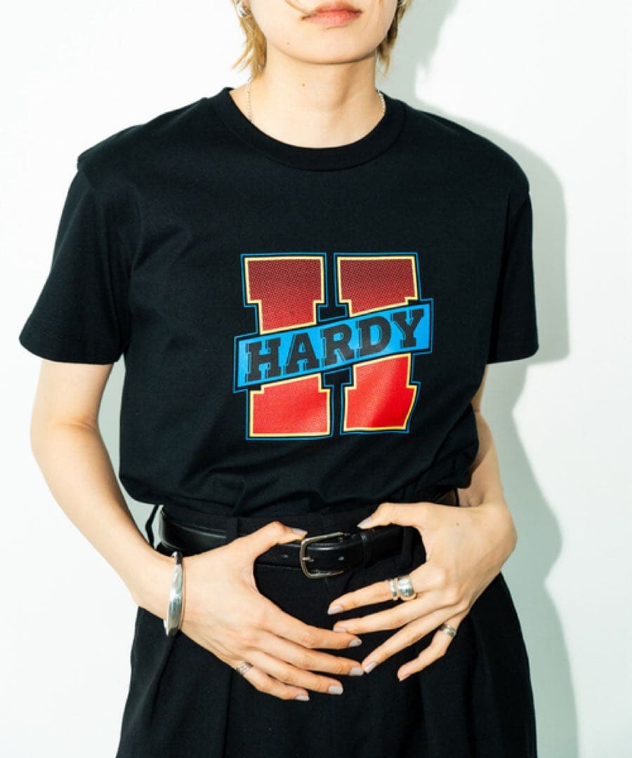HARDY NOIR Hロゴ　Tシャツ
