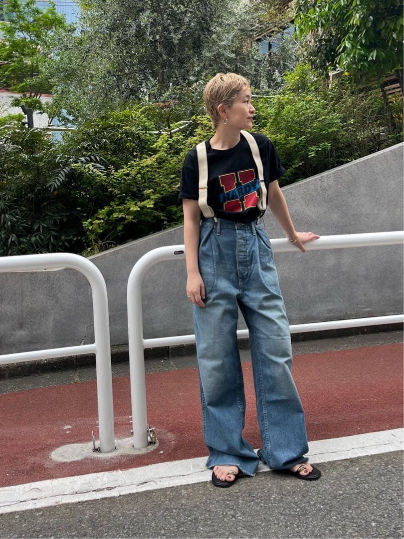 HARDY NOIR Hロゴ　Tシャツ