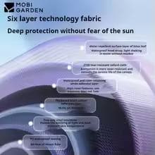 MOBI GARDEN タープ サンシェルター　グレー