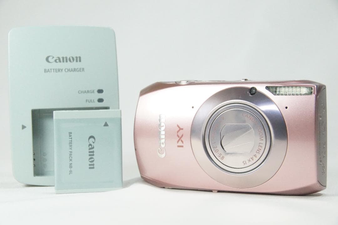 【美品】　Canon IXY 32 S 32Sピンク キャノン コンデジ 動作品