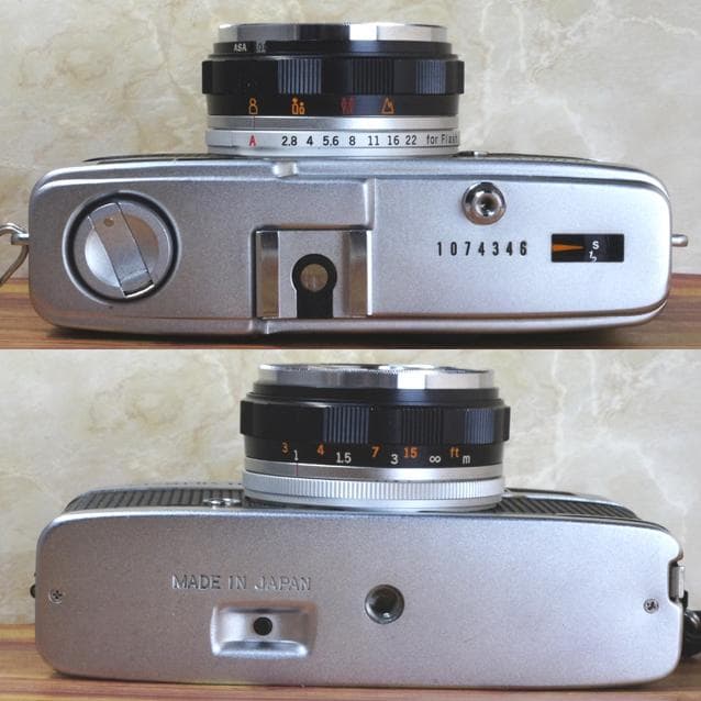 【整備済完動・美品・赤ベロOK！・フィルム試写済】Olympus Trip 35