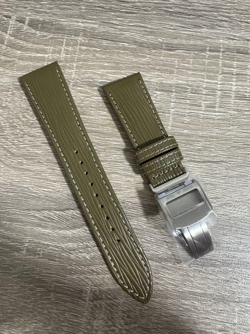 【非売品】Grand Seiko オリーブグリーン レザーストラップ　22mm