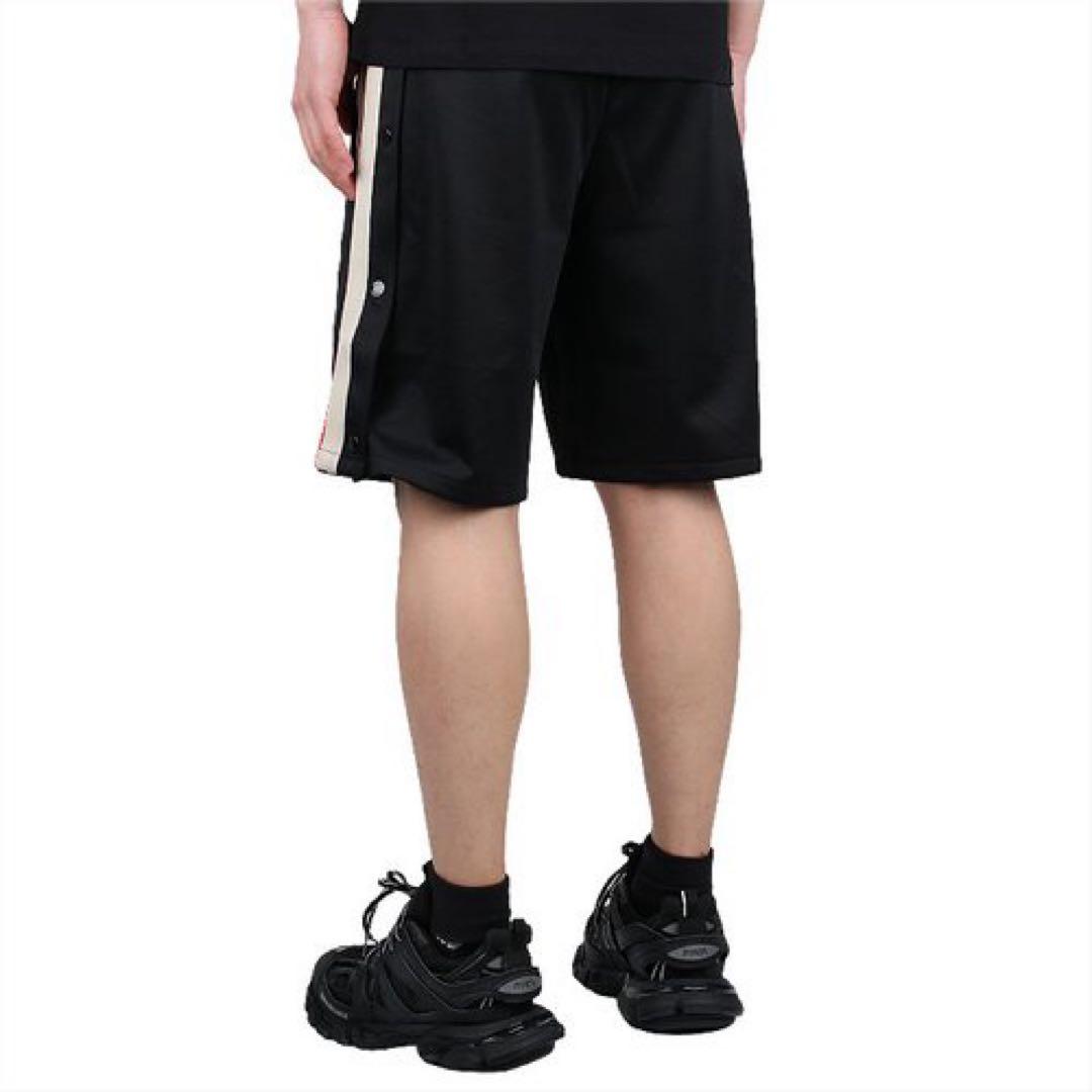 GUCCI サイド ロゴ ライン トラック ジャージ ショーツ ショート パンツ