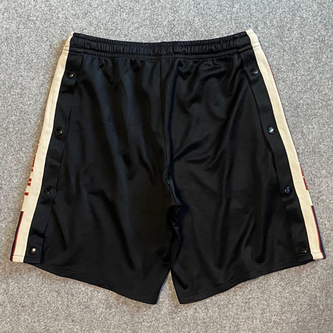 GUCCI サイド ロゴ ライン トラック ジャージ ショーツ ショート パンツ