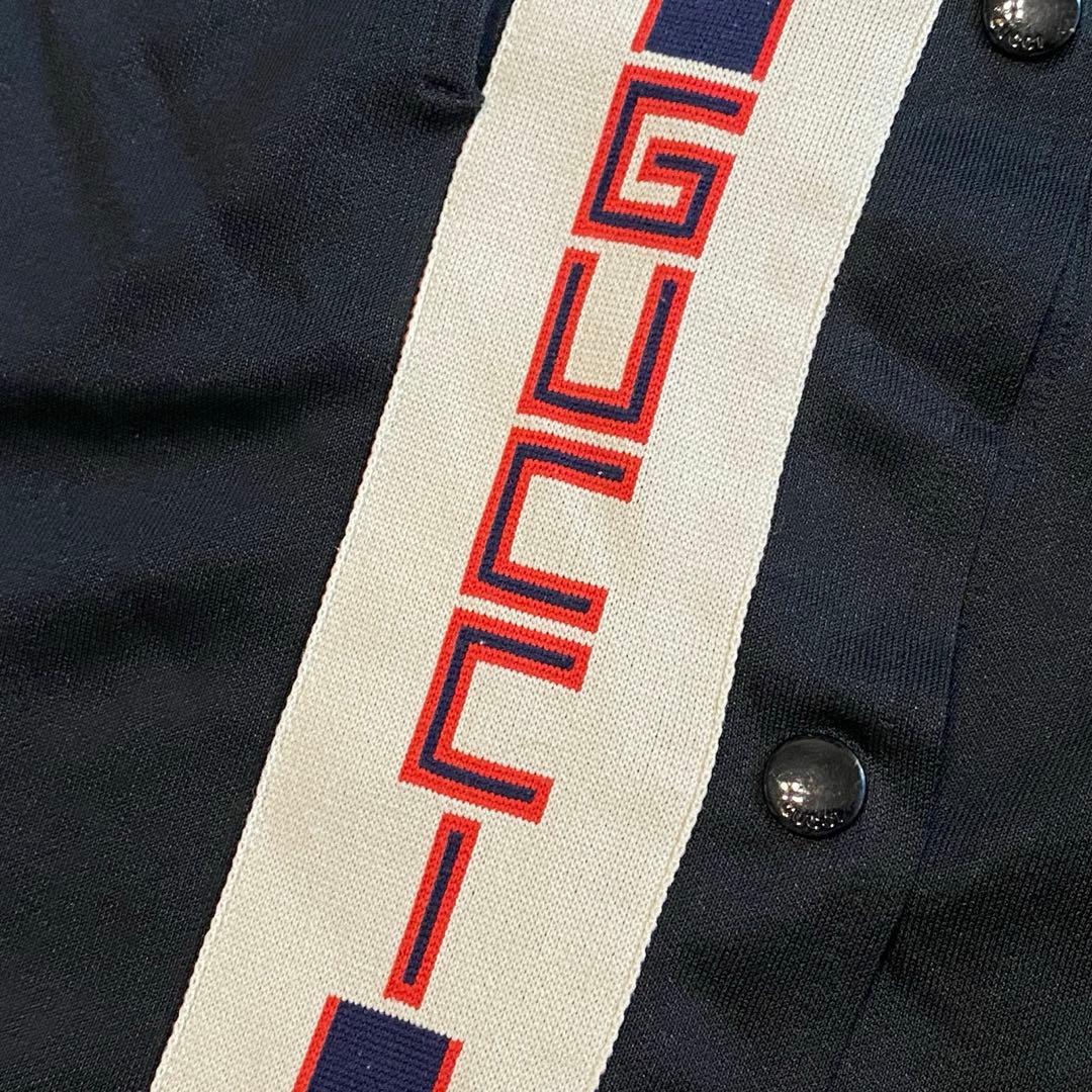 GUCCI サイド ロゴ ライン トラック ジャージ ショーツ ショート パンツ