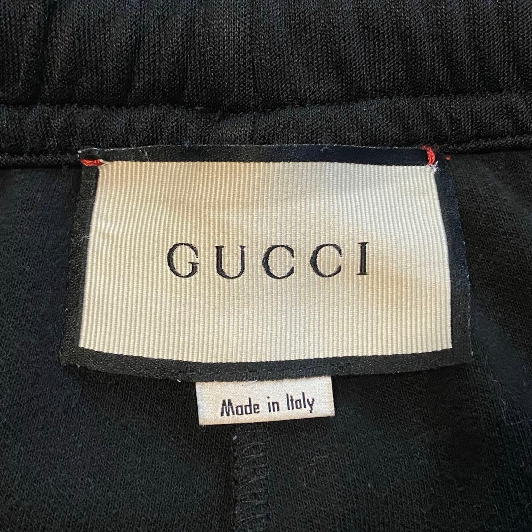 GUCCI サイド ロゴ ライン トラック ジャージ ショーツ ショート パンツ