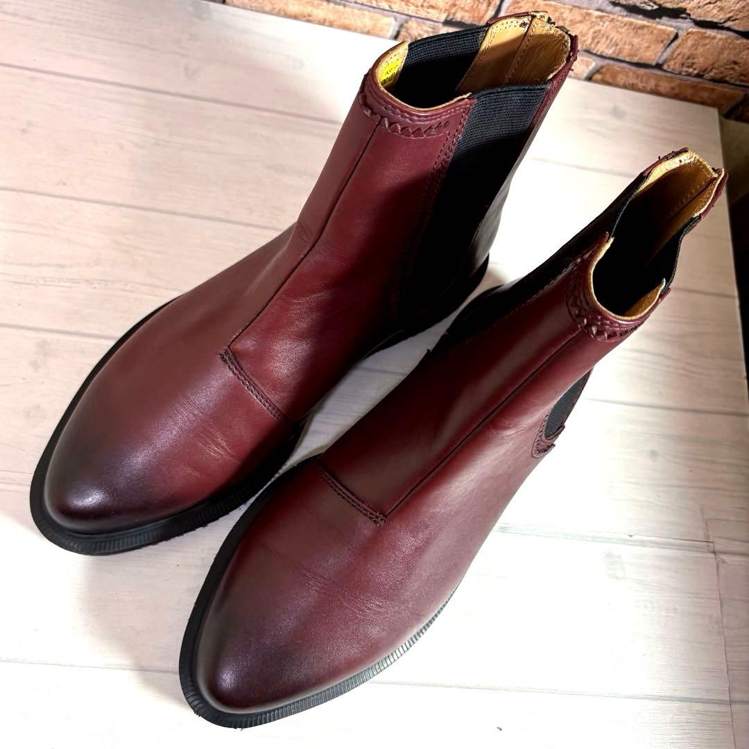 美品■ドクターマーチン■サイドゴアブーツ✨ZILLOW バックジップ チェルシー