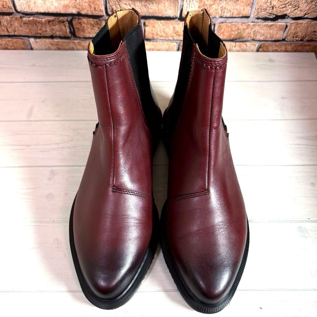 美品■ドクターマーチン■サイドゴアブーツ✨ZILLOW バックジップ チェルシー