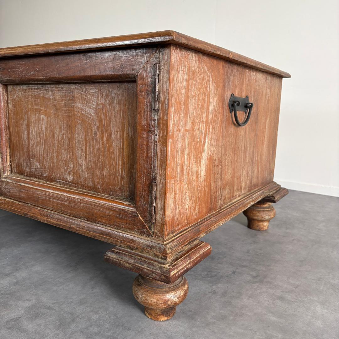 アンティーク　サイドボード 　希少　ミャンマーチーク材