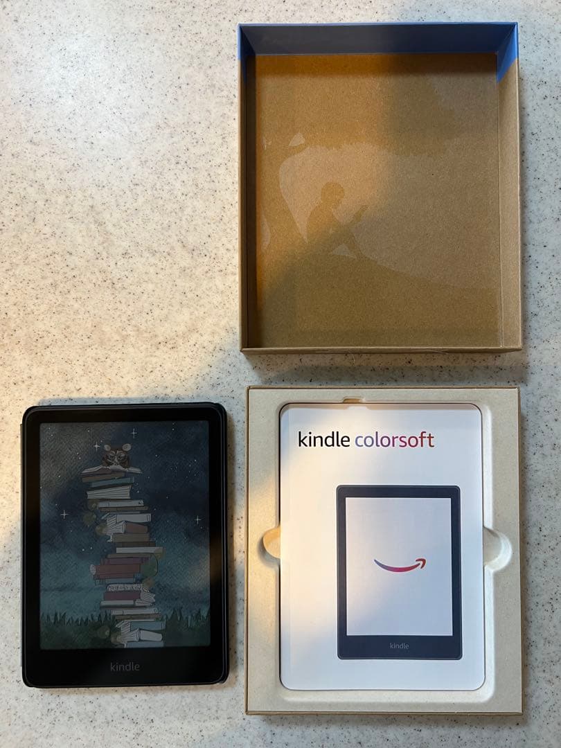 Kindle ColorSoft 本体 ブラック 純正カバー付き