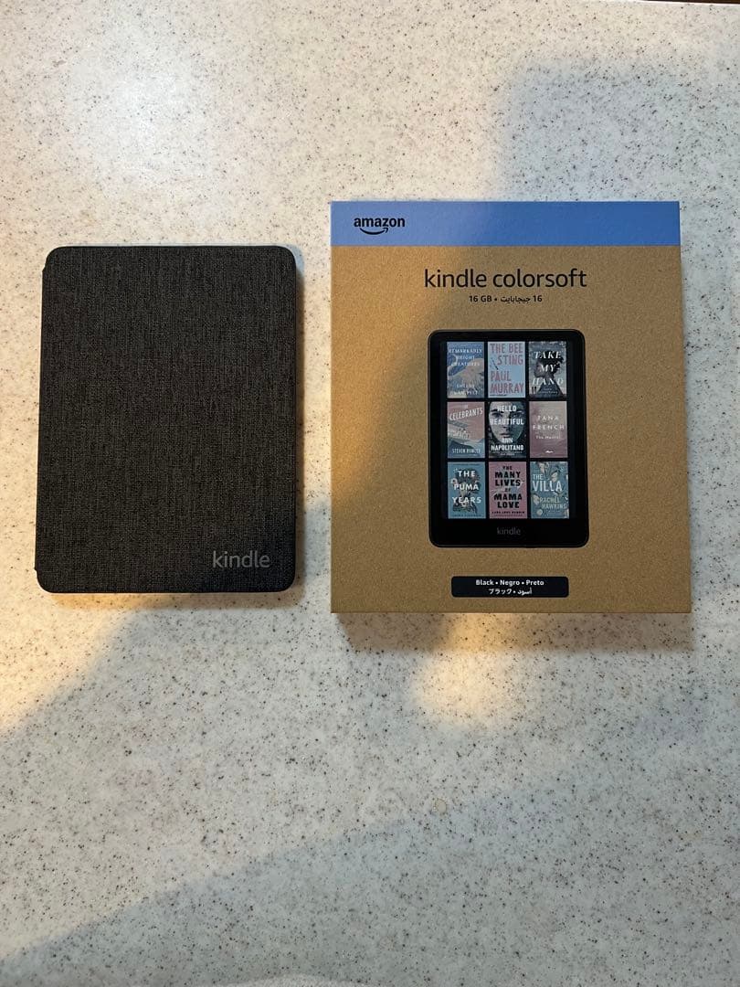 Kindle ColorSoft 本体 ブラック 純正カバー付き