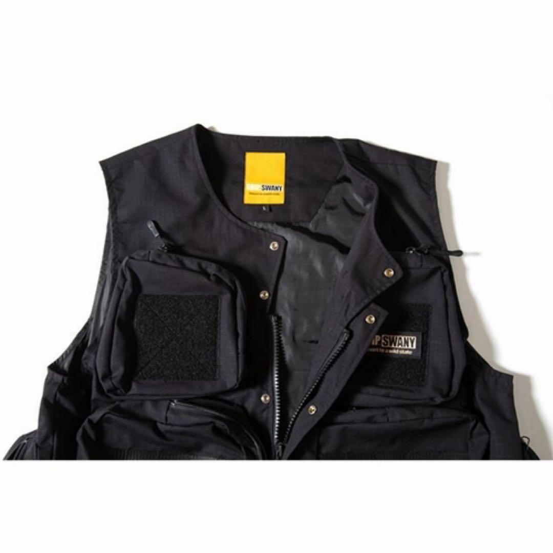 新品 GRIPSWANY FP MIL VEST / BLACK サイズL