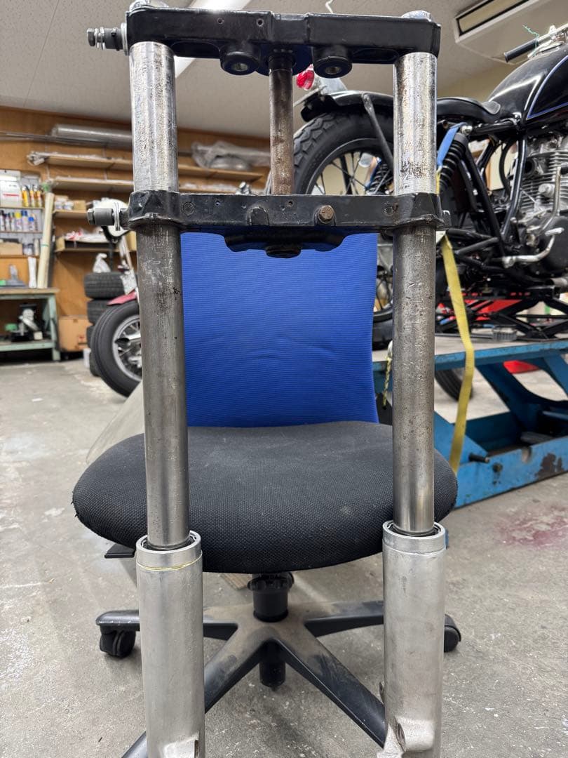 ハーレー　ショベル　フロントフォーク　ロングフォーク