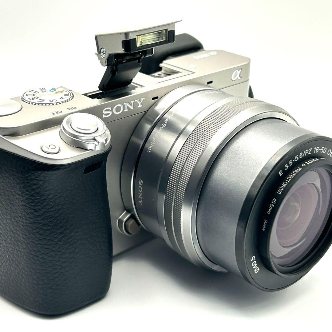 SONYα6000デジタルカメラILCE-E6000Y ダブルズームレンズキット