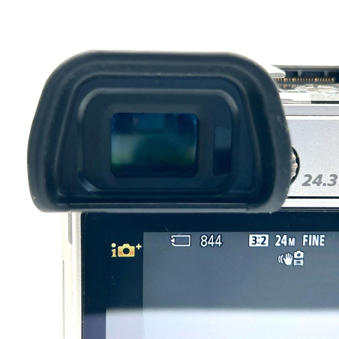 SONYα6000デジタルカメラILCE-E6000Y ダブルズームレンズキット