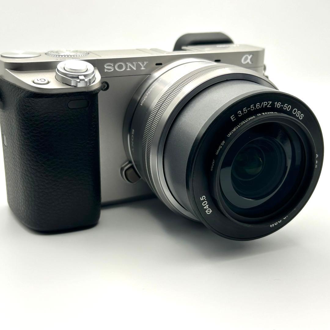 SONYα6000デジタルカメラILCE-E6000Y ダブルズームレンズキット