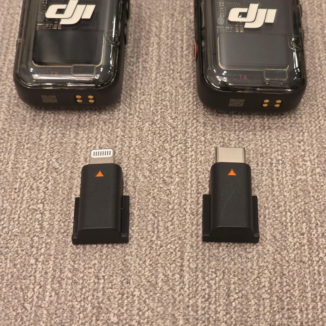 DJI Mic2 本体 トランスミッター×2 + レシーバー×1 + 充電ケース