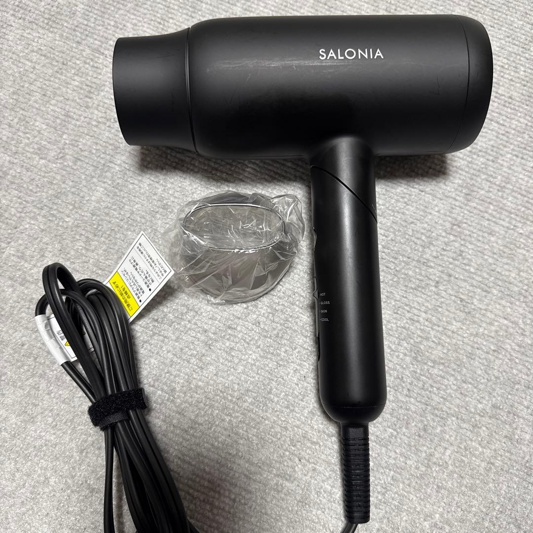 SALONIA ヘアドライヤー ブラック