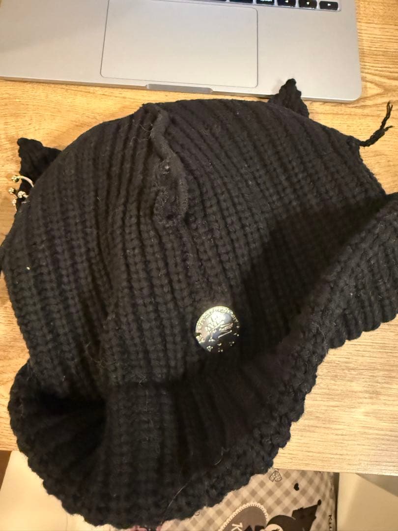 CHARLES JEFFREY LOVERBOY ニット帽 ピン付き