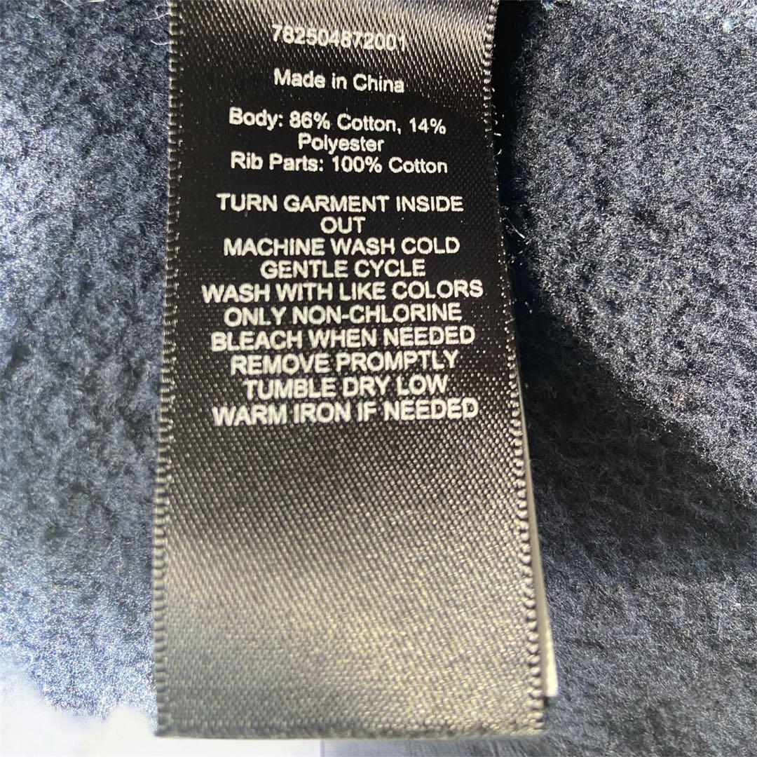 RRL RALPH LAUREN インディゴ染 ビンテージ加工 スウェット