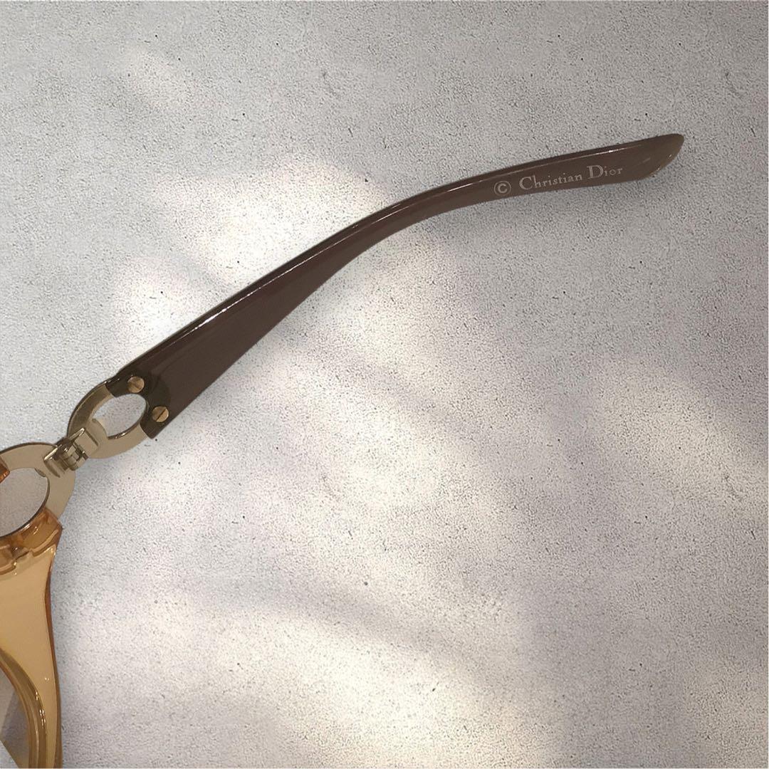 Christian Dior ブラウン サングラス 極美品 レディース／メンズ