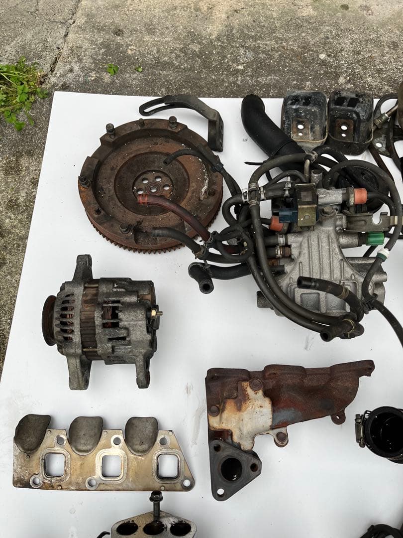 ジムニー JA11 F6A エンジン 補機類など