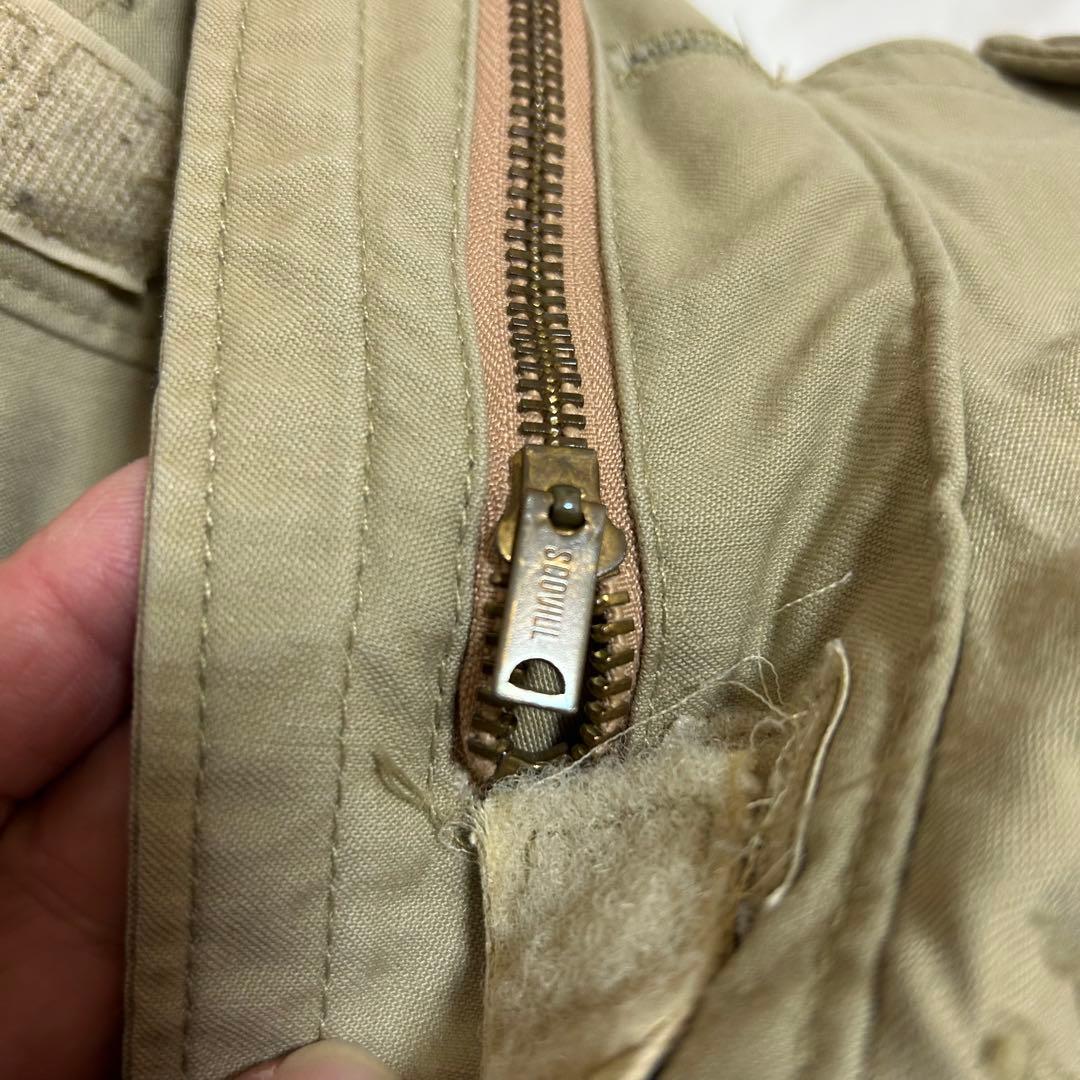 【USA製　ライナー付き】ALPHA INDUSTRIES M-65 Lベージュ