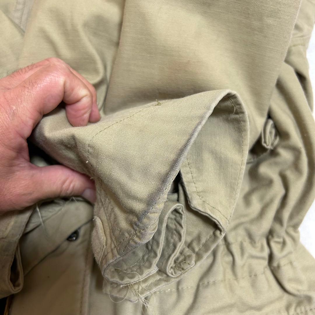 【USA製　ライナー付き】ALPHA INDUSTRIES M-65 Lベージュ