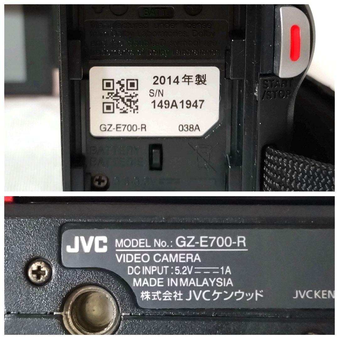 Victor　GZ-E700-R　Everio　ビデオカメラ　フルハイビジョン