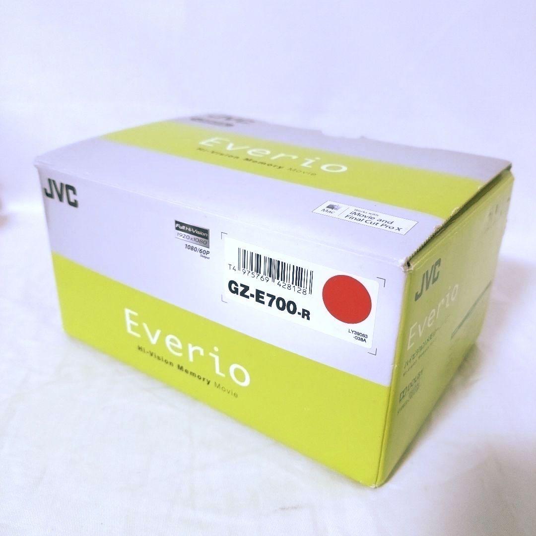 Victor　GZ-E700-R　Everio　ビデオカメラ　フルハイビジョン