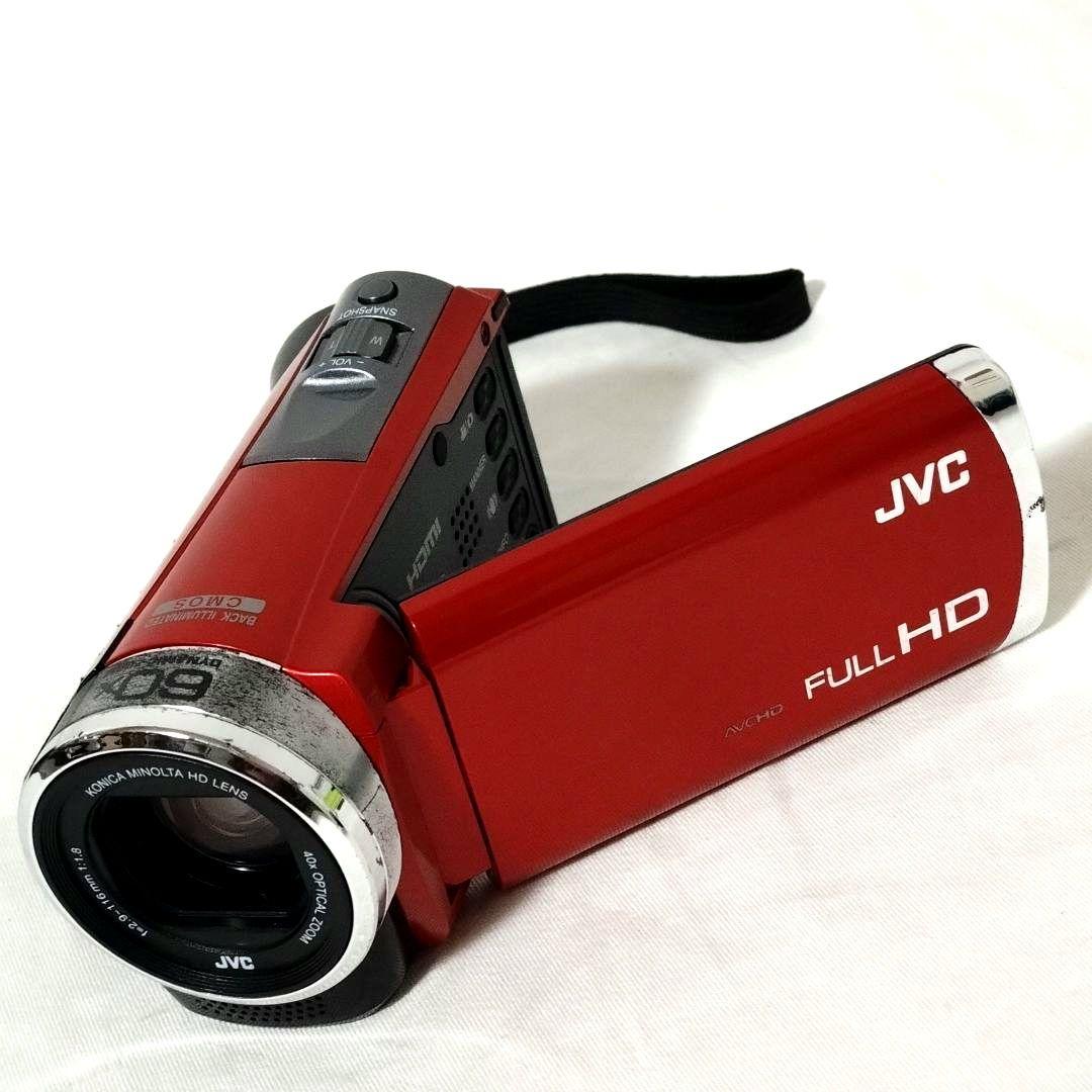 Victor　GZ-E700-R　Everio　ビデオカメラ　フルハイビジョン