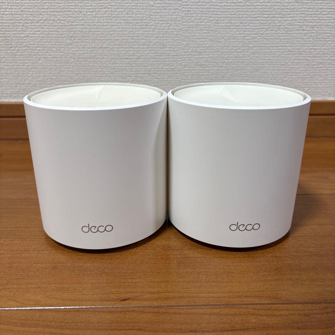TP-Link Deco X50 メッシュWi-Fi 6システム 2P
