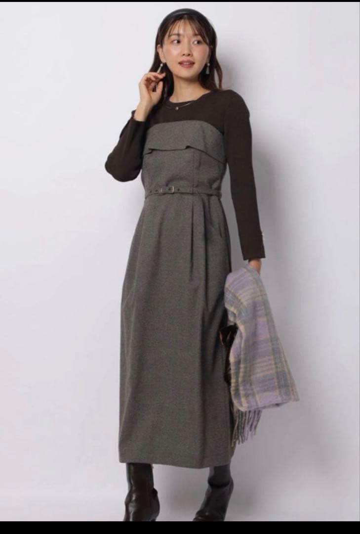 ジャスグリッティーベアドッキングワンピース限定色　茶色