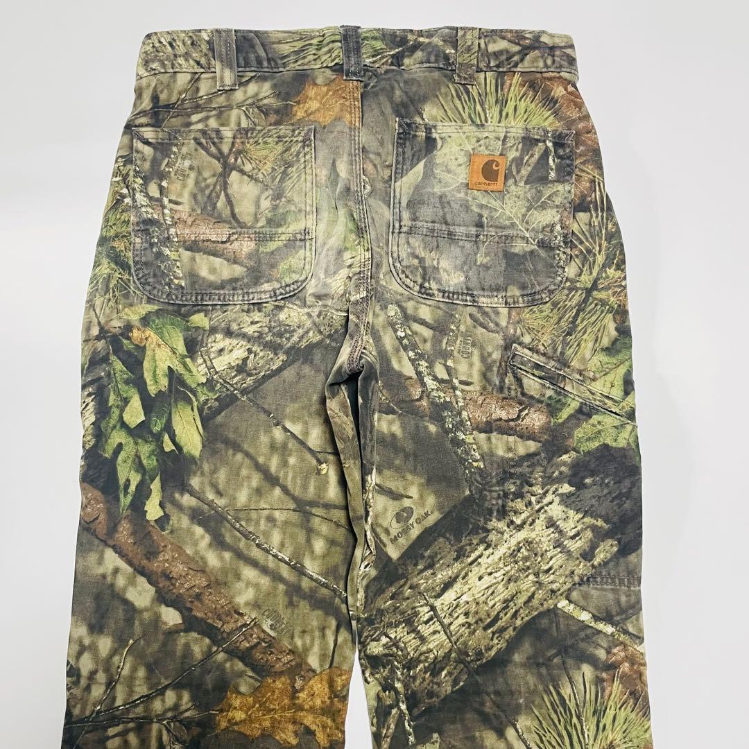 神サイズ　32×30 carhartt リアルツリーカモペインターパンツ　希少