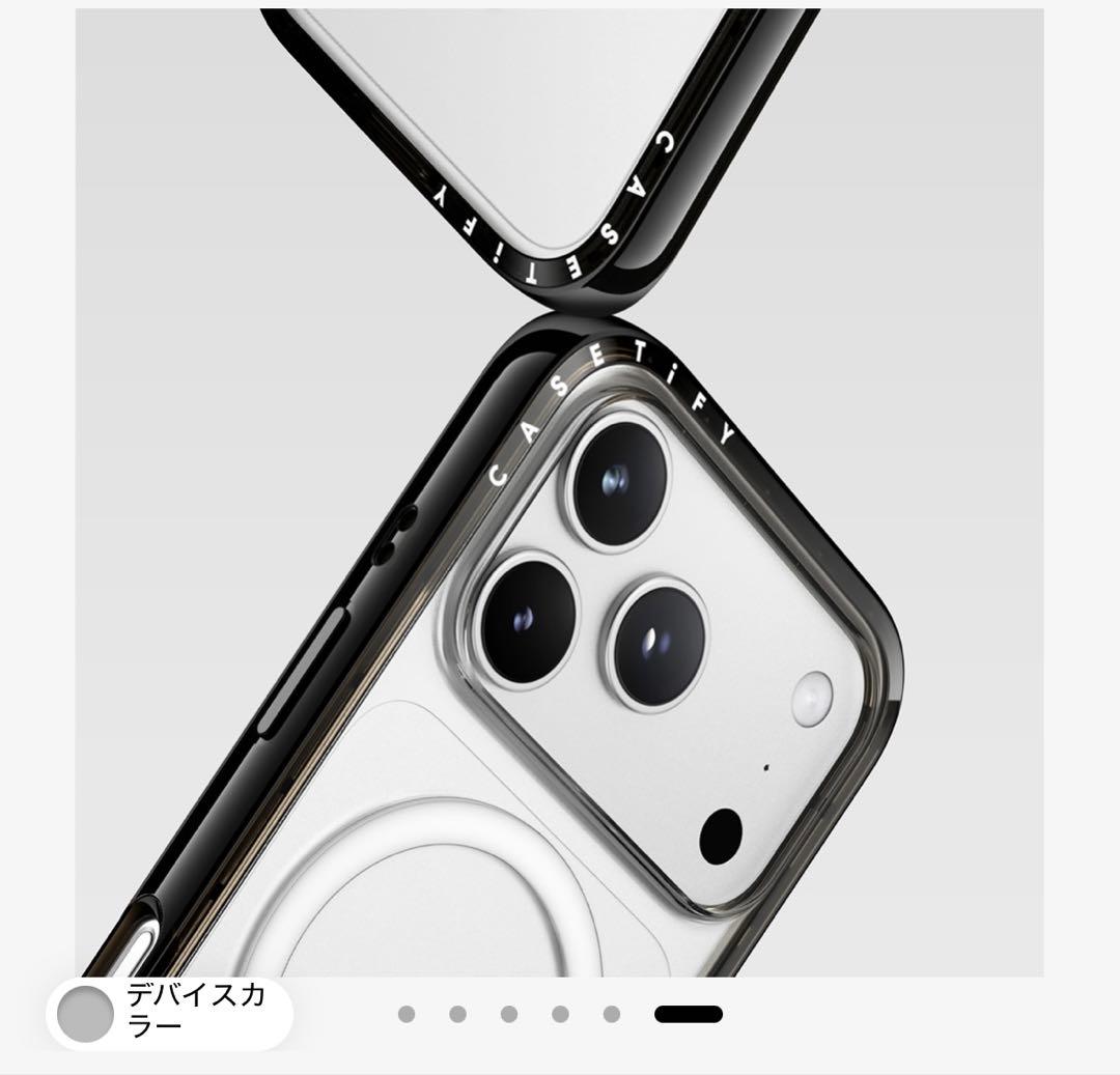 CASETiFY iPhone17Pro ケース MagSafe対応