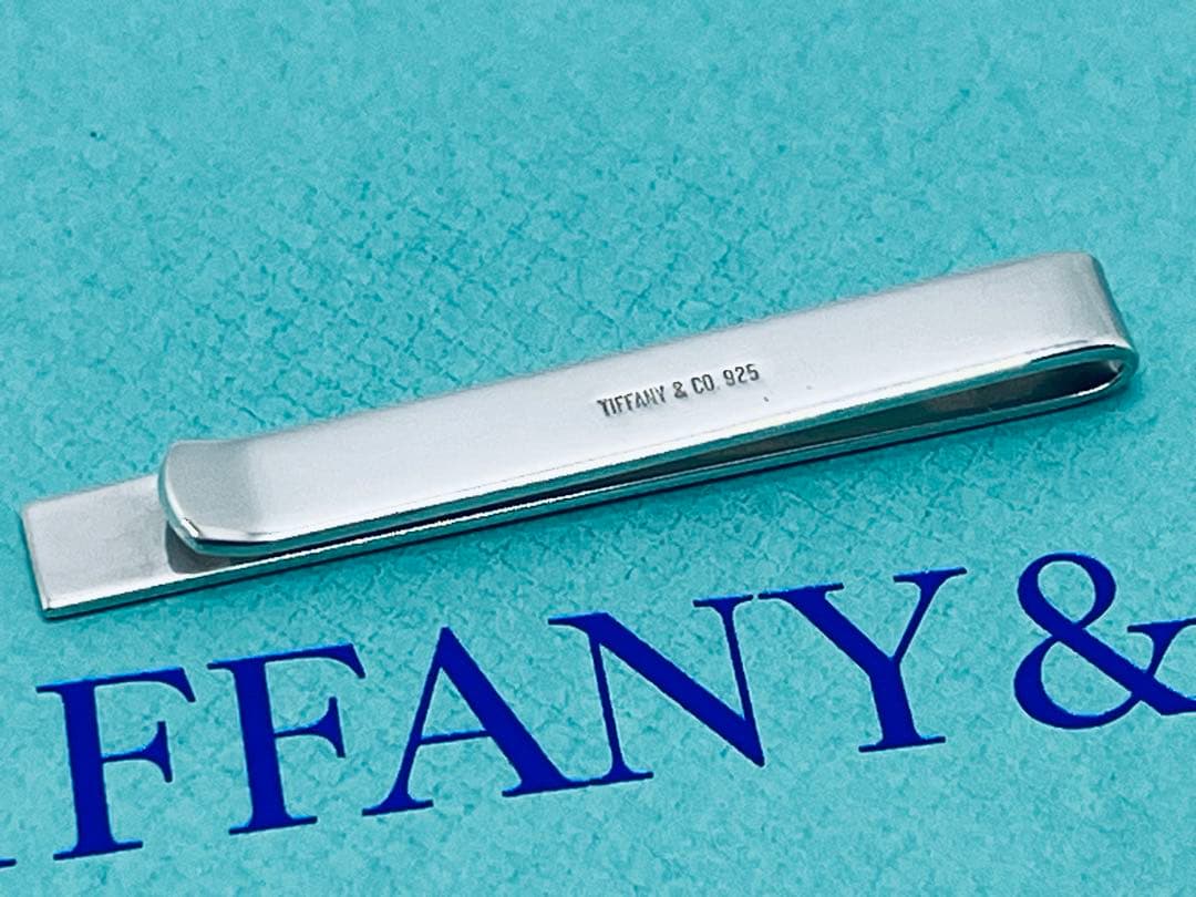 c772 美品　ティファニー　ネクタイピン　タイピン　タイバー　シルバー　925
