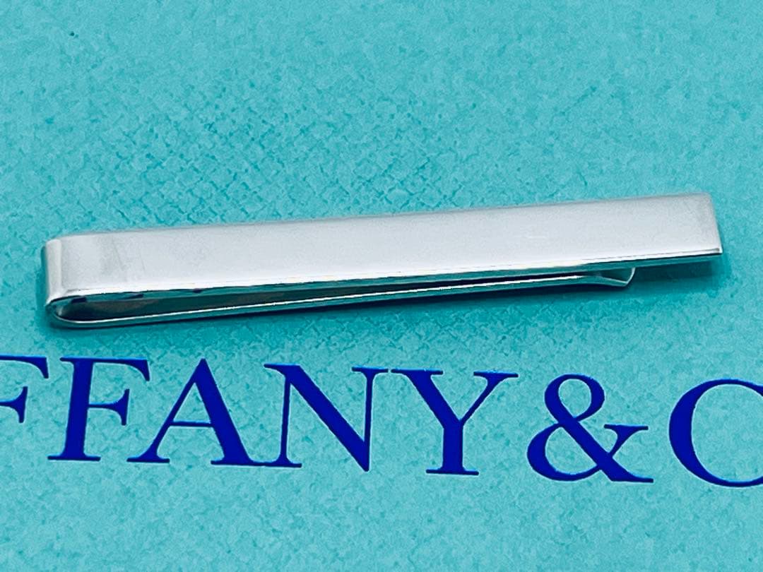 c772 美品　ティファニー　ネクタイピン　タイピン　タイバー　シルバー　925