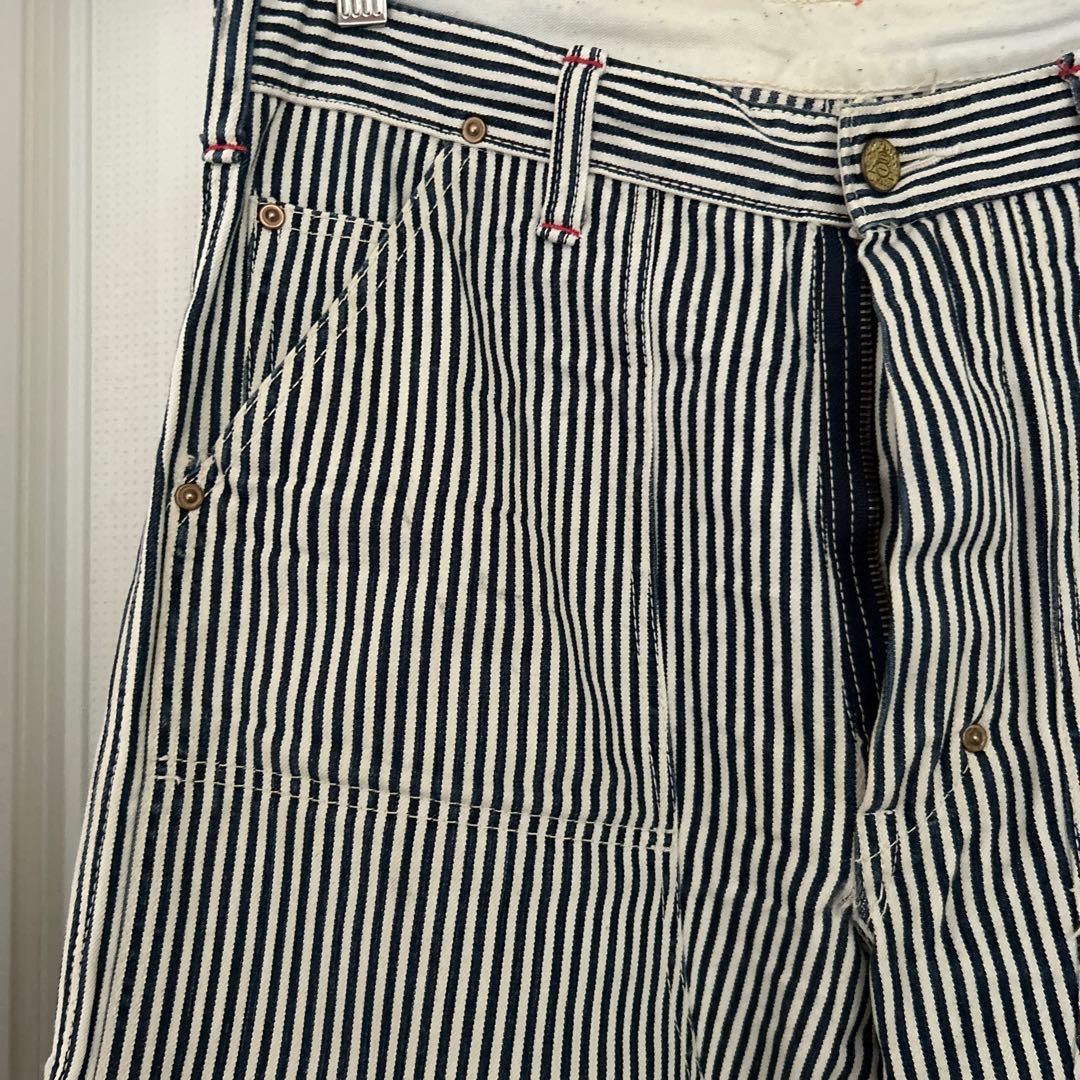 8hour union ペインターパンツ　マッコイ　ヒッコリー