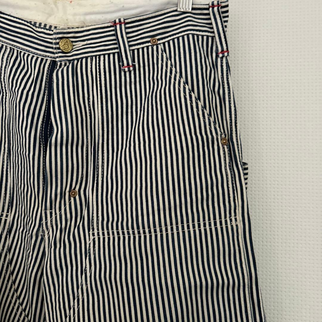 8hour union ペインターパンツ　マッコイ　ヒッコリー